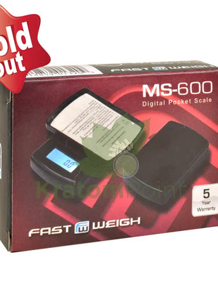 Fast Weigh MS-600 digital scale box front