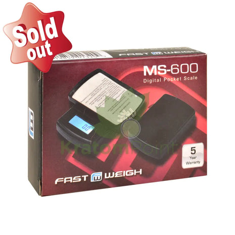 Fast Weigh MS-600 digital scale box front