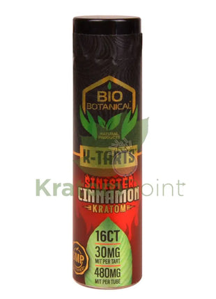 Bio Botanical K-Tarts Sinister Cinnamon Kratom tablet 16ct
