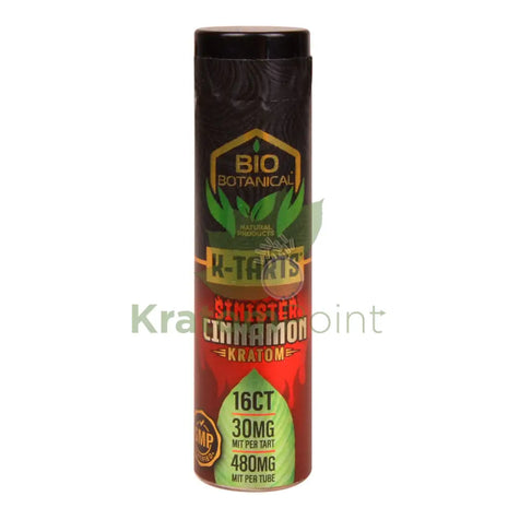 Bio Botanical K-Tarts Sinister Cinnamon Kratom tablet 16ct