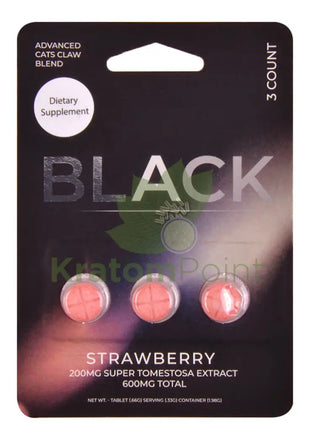 Black Strawberry 200mg Advanced Cats Claw Blend tablets 3 count - Cats claw