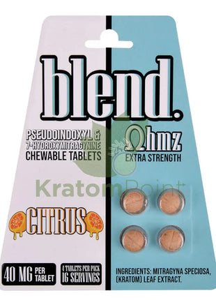 Blend OHMZ Extra Strength Pseudo and 7-OH Citrus Tablets 4ct