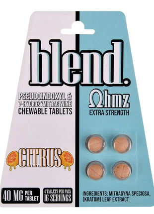 Blend OHMZ Extra Strength Pseudo and 7-OH Citrus Tablets 4ct