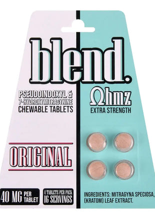 Blend OHMZ Extra Strength Pseudo and 7-OH Original Tablets 4ct