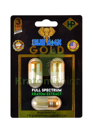Blue Magic Gold Extract 3 Count Capsules