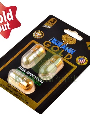 Blue Magic Gold Extract 3 Count Capsules