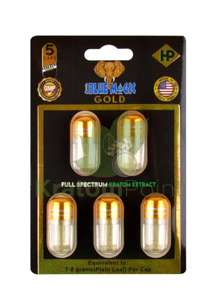 Blue Magic Gold Extract 5 Count Capsules