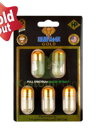 Blue Magic Gold Extract 5 Count Capsules