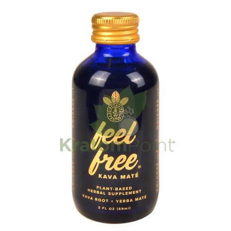Botanic Tonics Feel Free 2oz Kava Maté Herbal Supplement