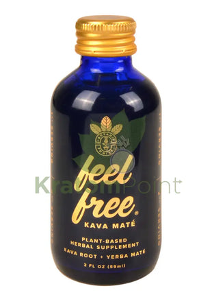 Botanic Tonics Feel Free 2oz Kava Maté Herbal Supplement