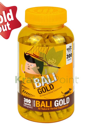 Bumble Bee Bali Gold Kratom Capsules 300 Count Bumble Bee