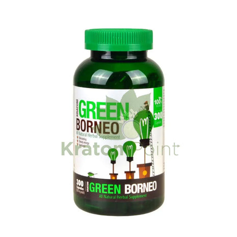 Bumble Bee Green Borneo 300 count kratom pills