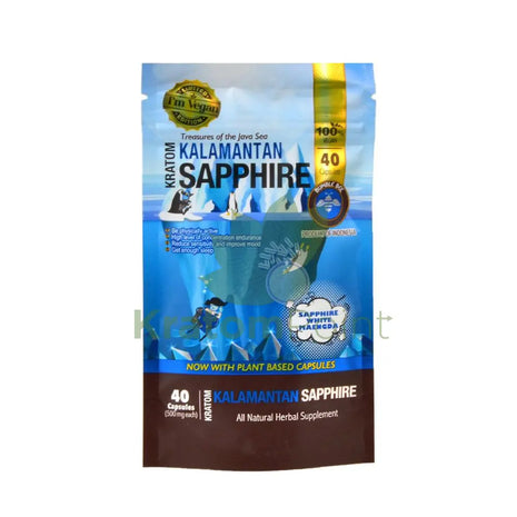 Bumble Bee Kalamantan Sapphire 40ct Kratom