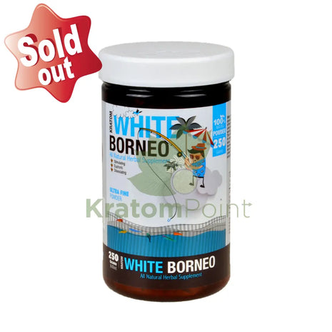 Bumble Bee Kratom Powder 250G White Borneo Bumble Bee