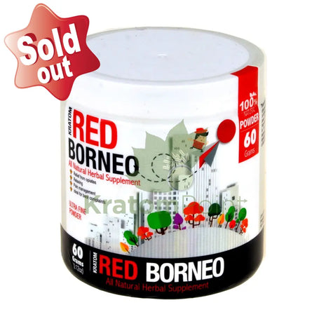 Bumble Bee Red Borneo Kratom 60 grams