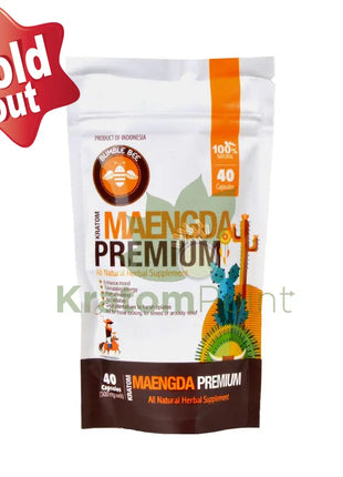 Bumble Bee Bali Maeng Da 40ct Kratom