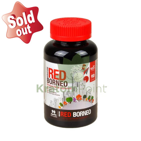 Bumble Bee Red Borneo Kratom 90 count capsules