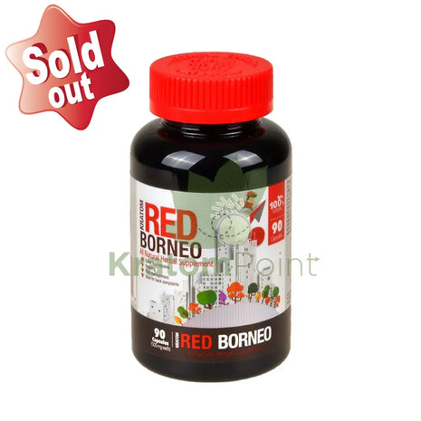 Bumble Bee Red Borneo Kratom 90 count capsules