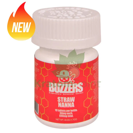 Buzzers 50mg Botanical Extract Strawnanna Tablets 10ct - Cats claw