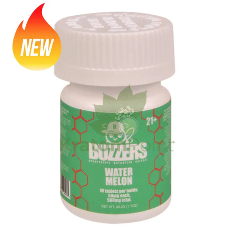 Buzzers 50mg Botanical Extract Watermelon Tablets 10ct - Cats claw