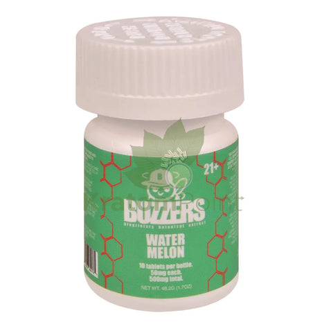 Buzzers 50mg Botanical Extract Watermelon Tablets 10ct - Cats claw