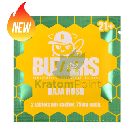 Buzzers 75mg Botanical Extract Baja Rush Tablets 2ct - Cats claw