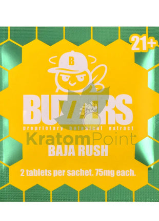 Buzzers 75mg Botanical Extract Baja Rush Tablets 2ct - Cats claw