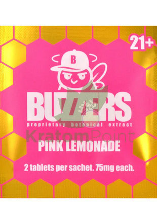 Buzzers 75mg Botanical Extract Pink Lemonade Tablets 2ct - Cats claw