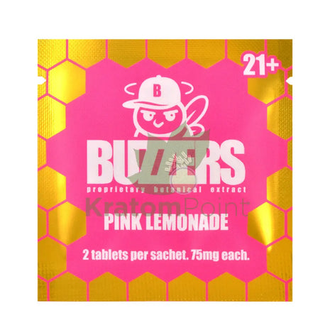 Buzzers 75mg Botanical Extract Pink Lemonade Tablets 2ct - Cats claw