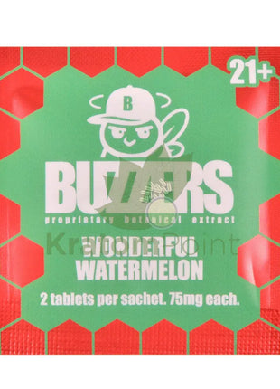 Buzzers 75mg Botanical Extract Wonderful Watermelon Tablets 2ct - Cats claw