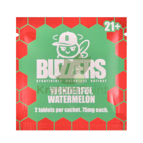 Buzzers 75mg Botanical Extract Wonderful Watermelon Tablets 2ct - Cats claw