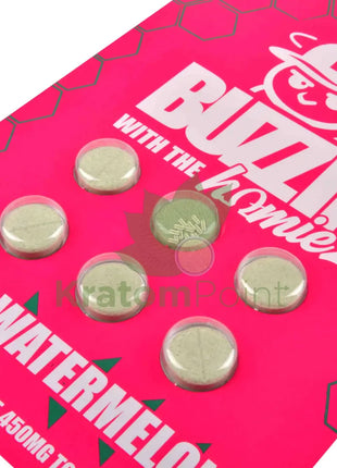 Buzzin With The Homies 75mg Juicy Watermelon Tablets 6ct Cats claw
