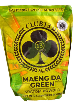 Club 13 Green Maeng Da Kratom Powder 1kg