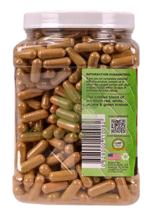 Club 13 Jackpot 4 Leaf Blend Kratom Capsules 725 count