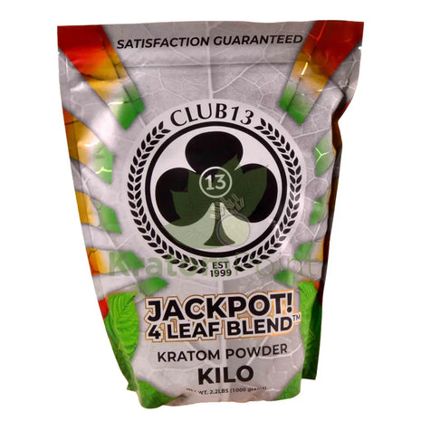 Club 13 Jackpot 4 Leaf Blend Kratom Powder 1kg