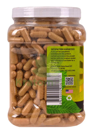 Club 13 Kali Gold Kratom Capsules 725 count
