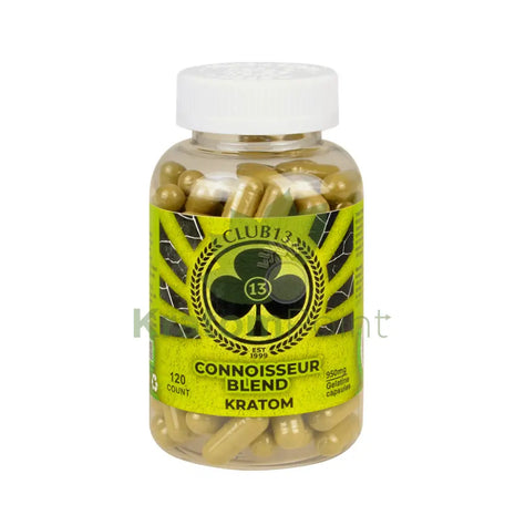 Club 13 Kratom Connoisseur Blend Capsules 120 Count