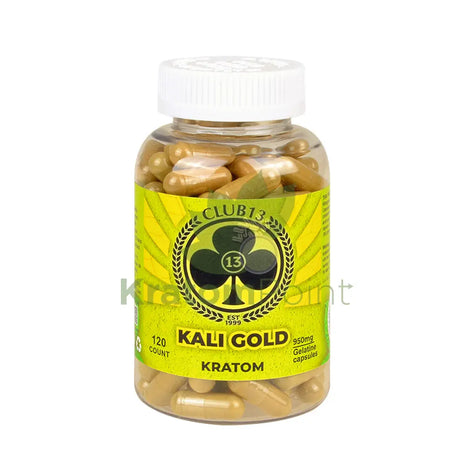 Club 13 Kratom Kali Gold Capsules 120 Count