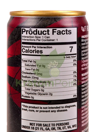 Club 13 Kratom Seltzer 75MIT Black Cherry Social Tonic Drink 12ml can