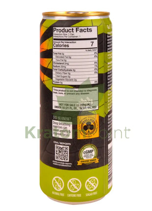 Club 13 Kratom Seltzer 75MIT Mango Social Tonic Drink 12ml can