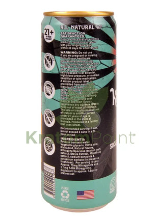 Club 13 Kratom Seltzer 75MIT Watermelon Social Tonic Drink 12ml can