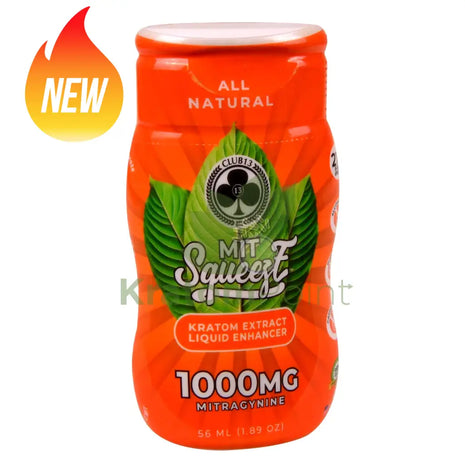Club 13 MIT Squeeze Kratom Extract Liquid Enhancer 1000mg 56ml