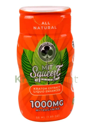 Club 13 MIT Squeeze Kratom Extract Liquid Enhancer 1000mg 56ml