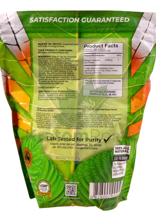 Club 13 White Maeng Da Kratom Powder 1kg