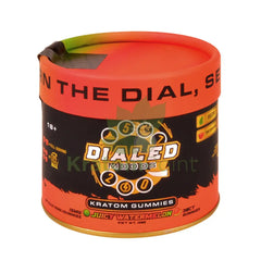 Dialed Moods Juicy Watermelon Kratom Gummies 15mg 30 count