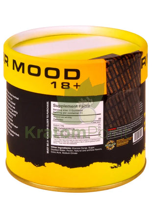 Dialed Moods Lemon Warheads Kratom Gummies 15mg 30 count