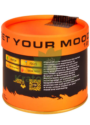 Dialed Moods Orange Starburst Kratom Gummies 15mg 30 count