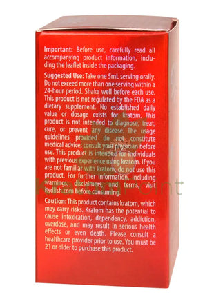 D’lish Frosted Cherry Blast Kratom Extract Shot 30ml bottle