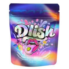 D’lish Kratom Extract Gummies 250mg MIT Passionfruit Guava 5 count