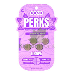 Dozo Perks 7-OH MAXIMUM STRENGTH Omnia Blend Grape Tablets 4ct Hydroxy